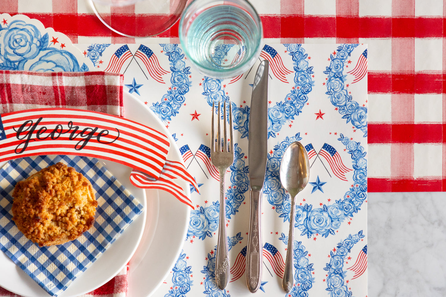 American Floral Placemat