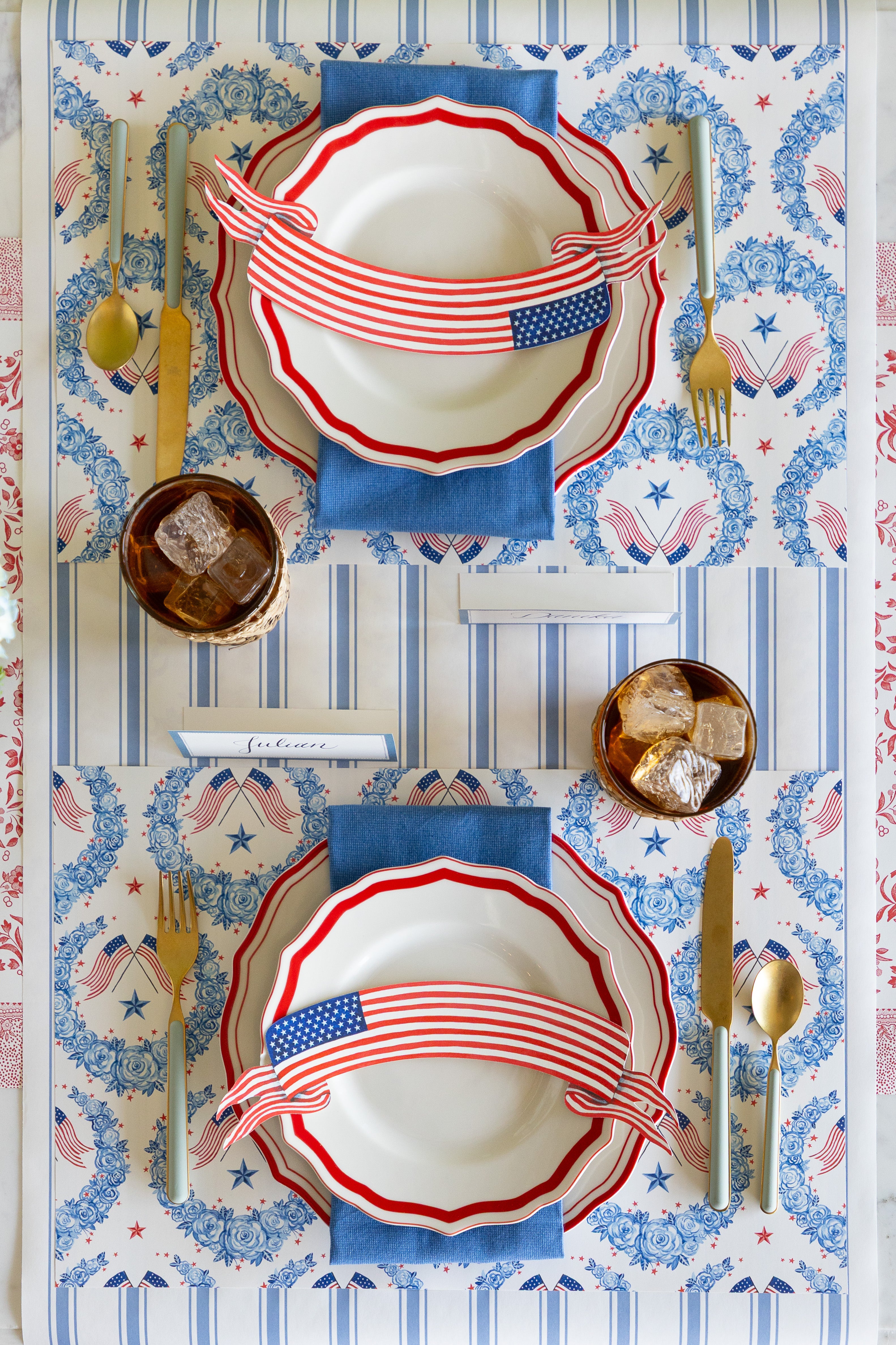 American Floral Placemat