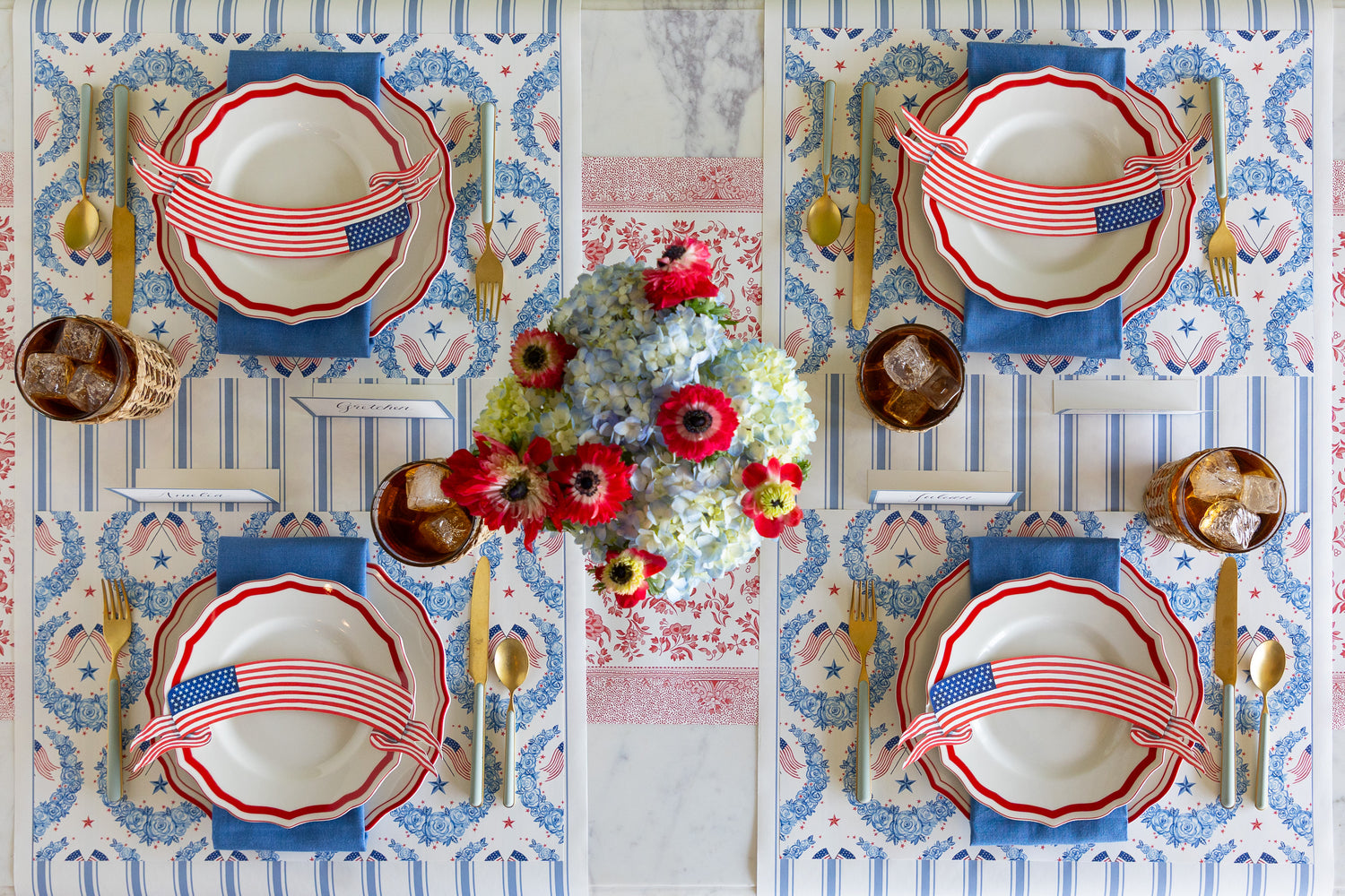 American Floral Placemat