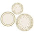 A set of Hester & Cook Gold Serving Papers on a white background.