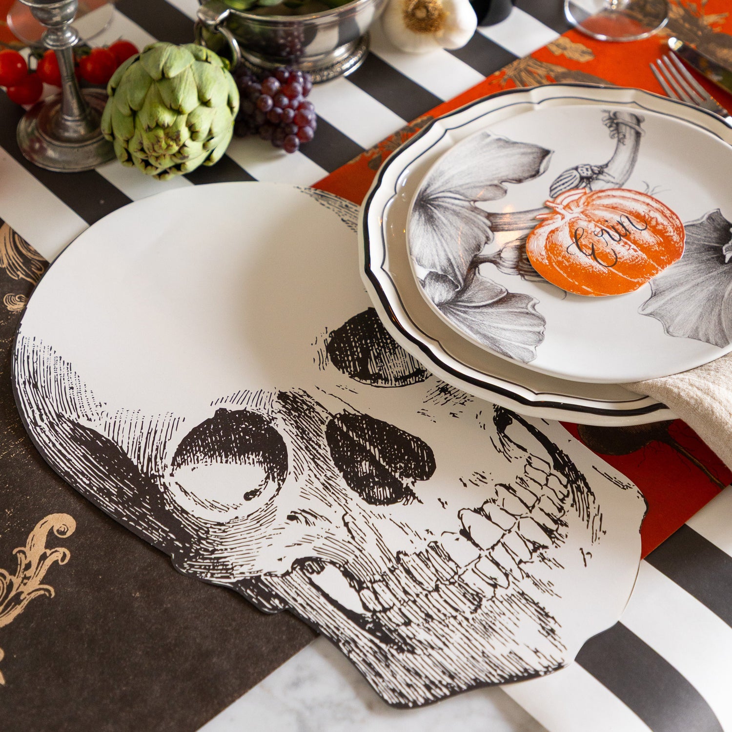 Die-cut Skull Placemat – Hester Cook
