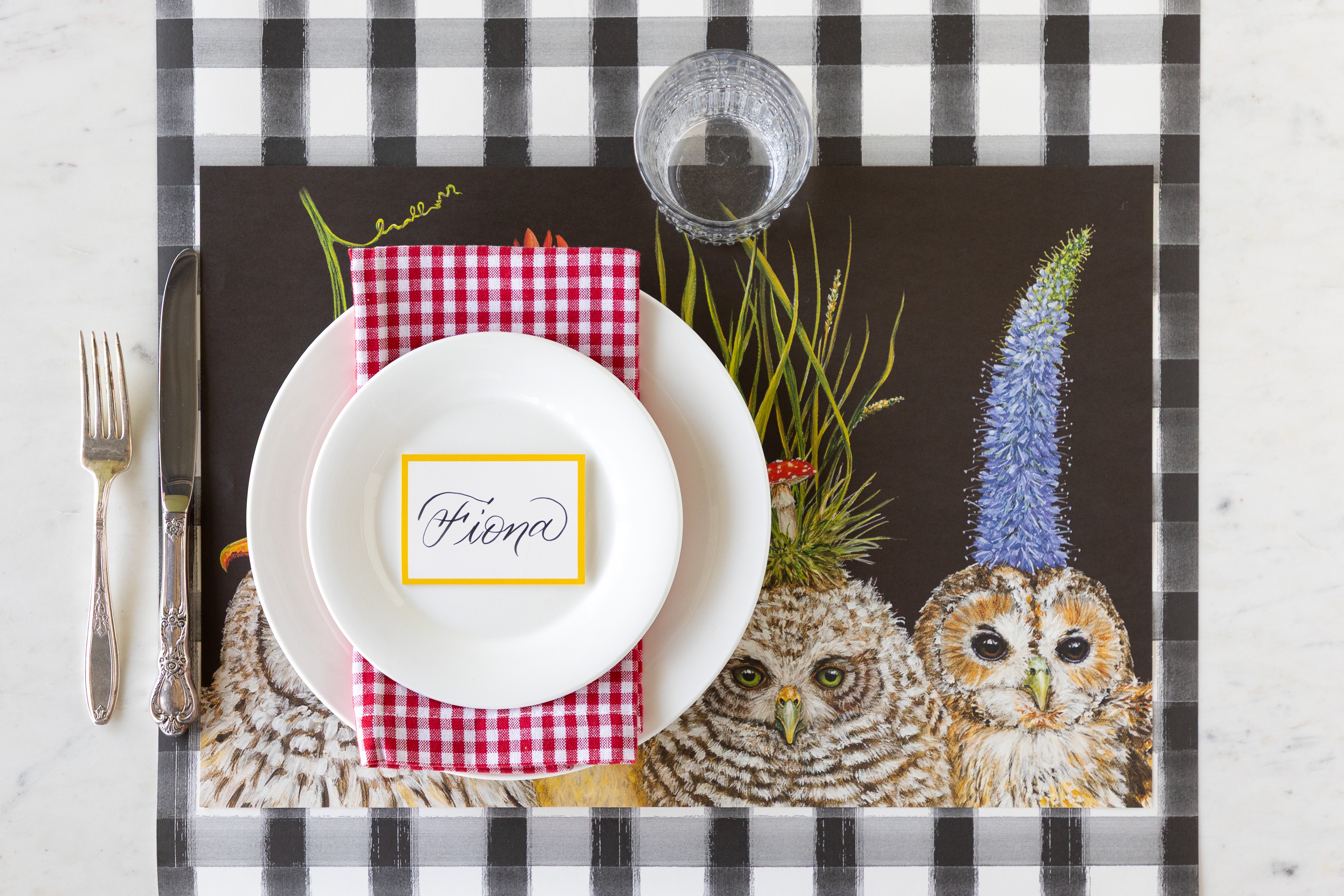 Baby Owls Placemat – Hester & Cook