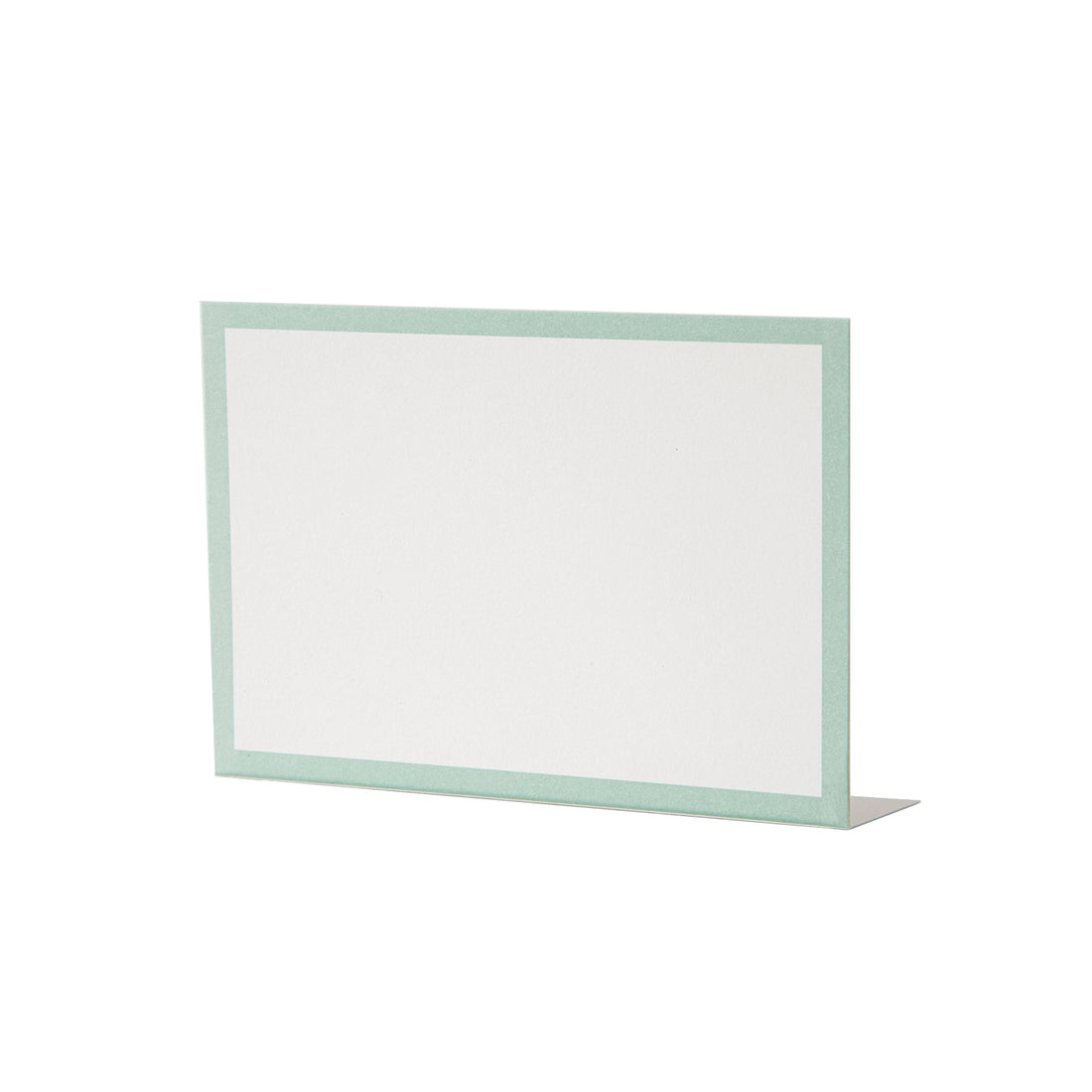 A Seafoam Frame Place Card by Hester &amp; Cook for place cards on a white background.