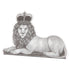 The Regal Lion Place Card featuring a lion with a crown on its head.