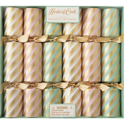 Peppermint Stripe Crackers