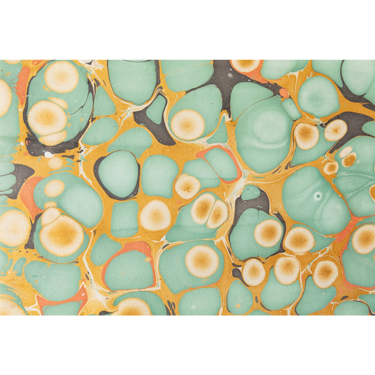 Seafoam & Gold Stone Marbled Placemat