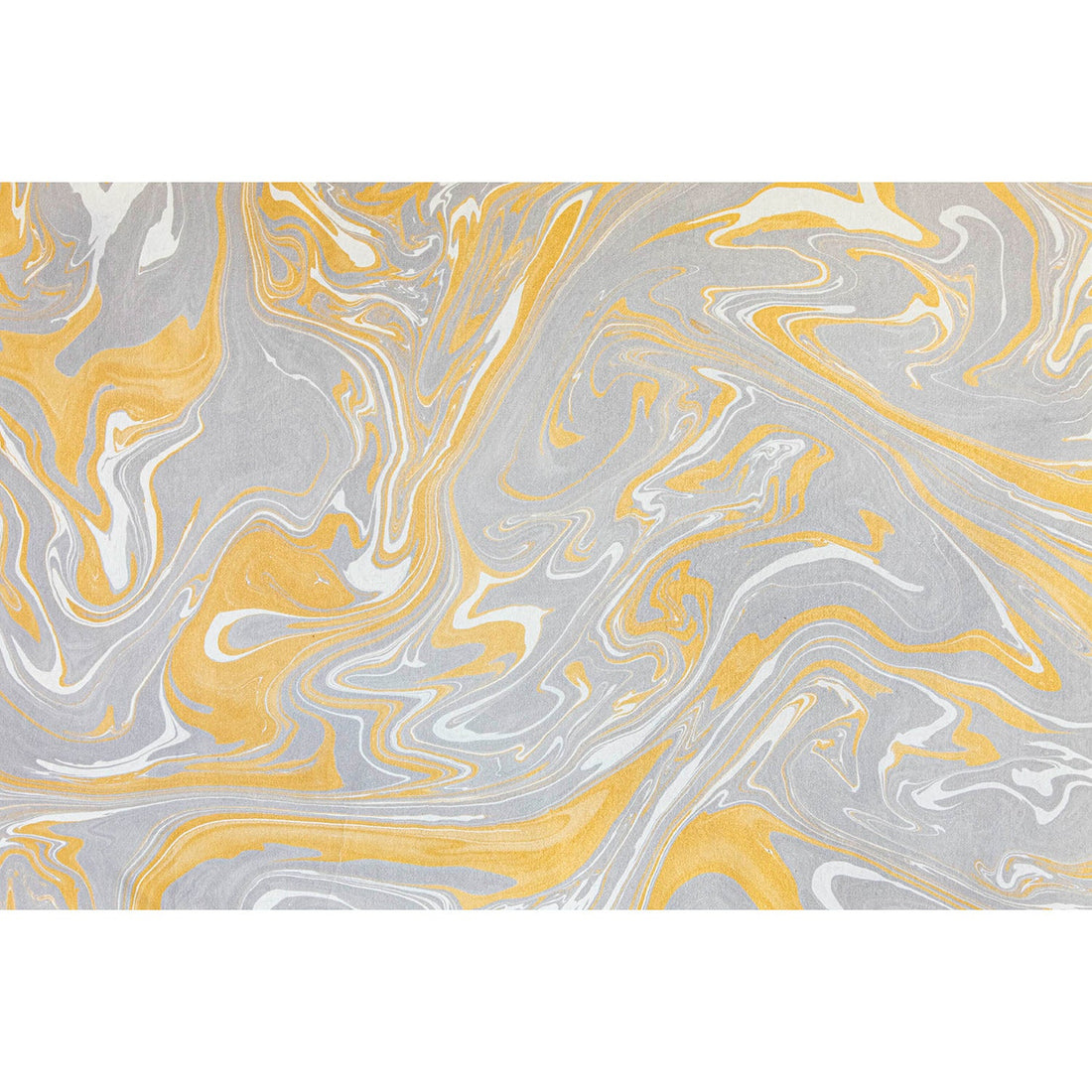 Gray &amp; Gold Vein Marbled Placemat