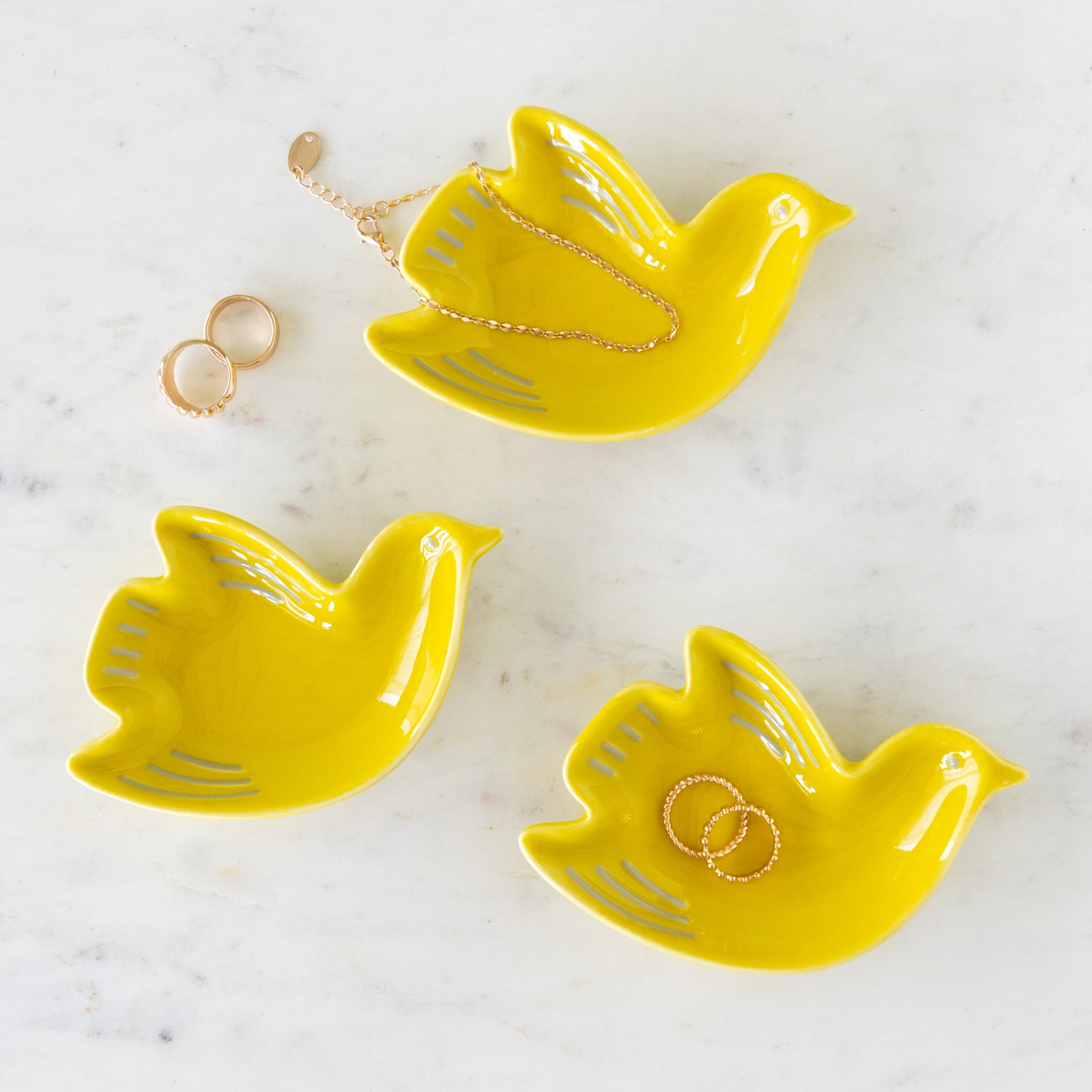 Bird Shaped Pinch Bowls