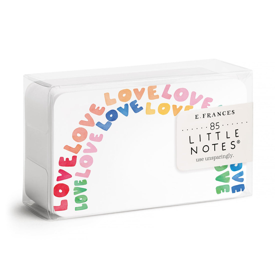 Pack of E. Frances Little Notes with colorful &