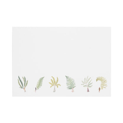 A set of Fabulous Ferns Flat Notes by Hester &amp; Cook on a white background.