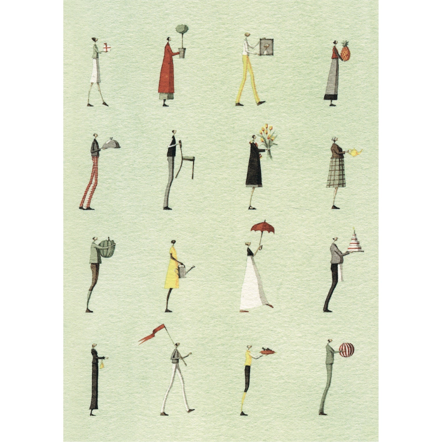 Bearing Gifts Greeting Card