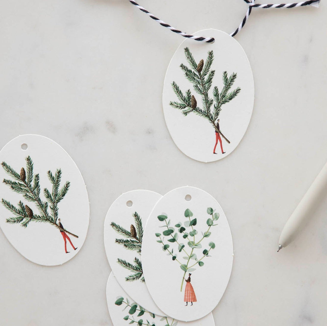 Spruce &amp; Eucalyptus Gift Tags