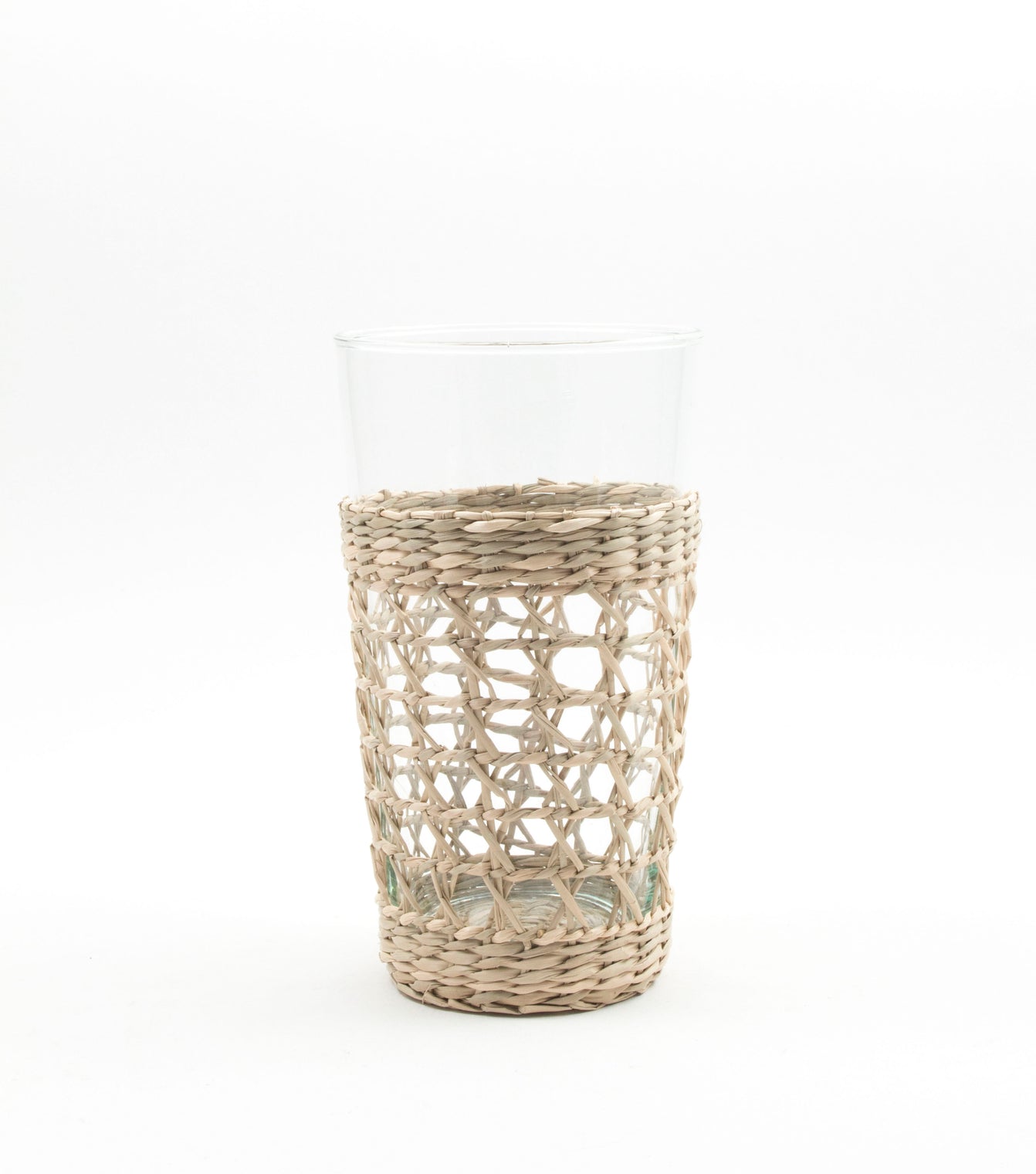 Seagrass Cage Highball Glass
