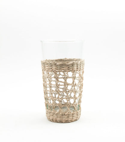 Seagrass Cage Highball Glass