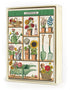 A white box with a Cavallini Papers & Co Gardening Notecards Set of 8 on it.