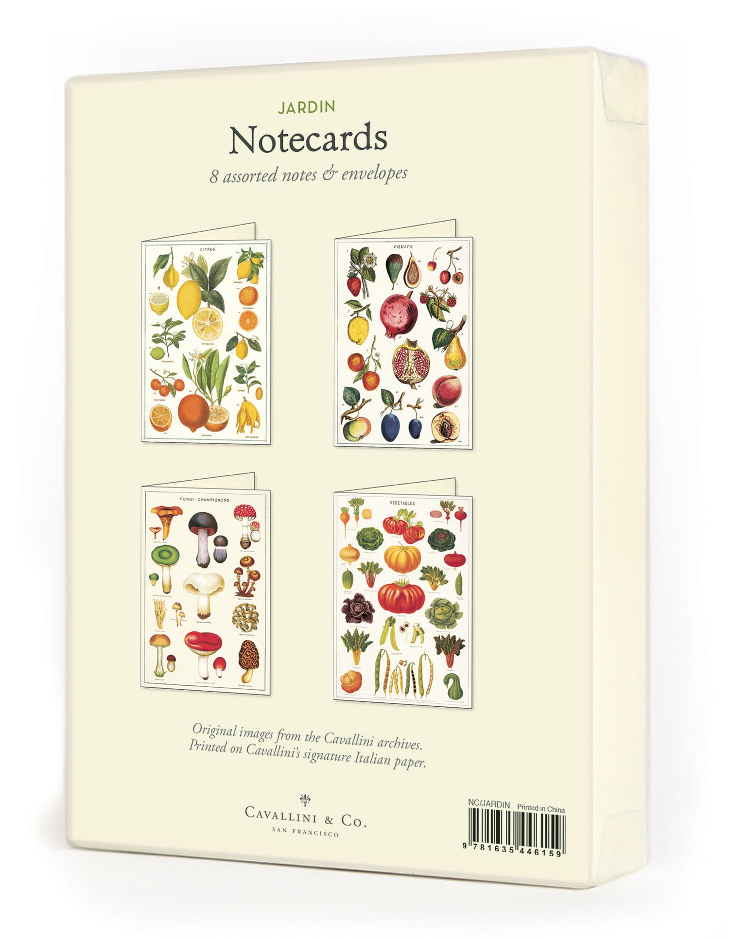 Jardin Set of 8 Notecards