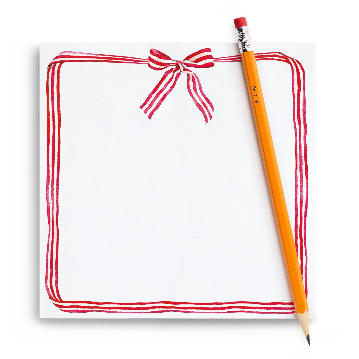 Red Ribbon Candy Chunky Notepad – Hester & Cook