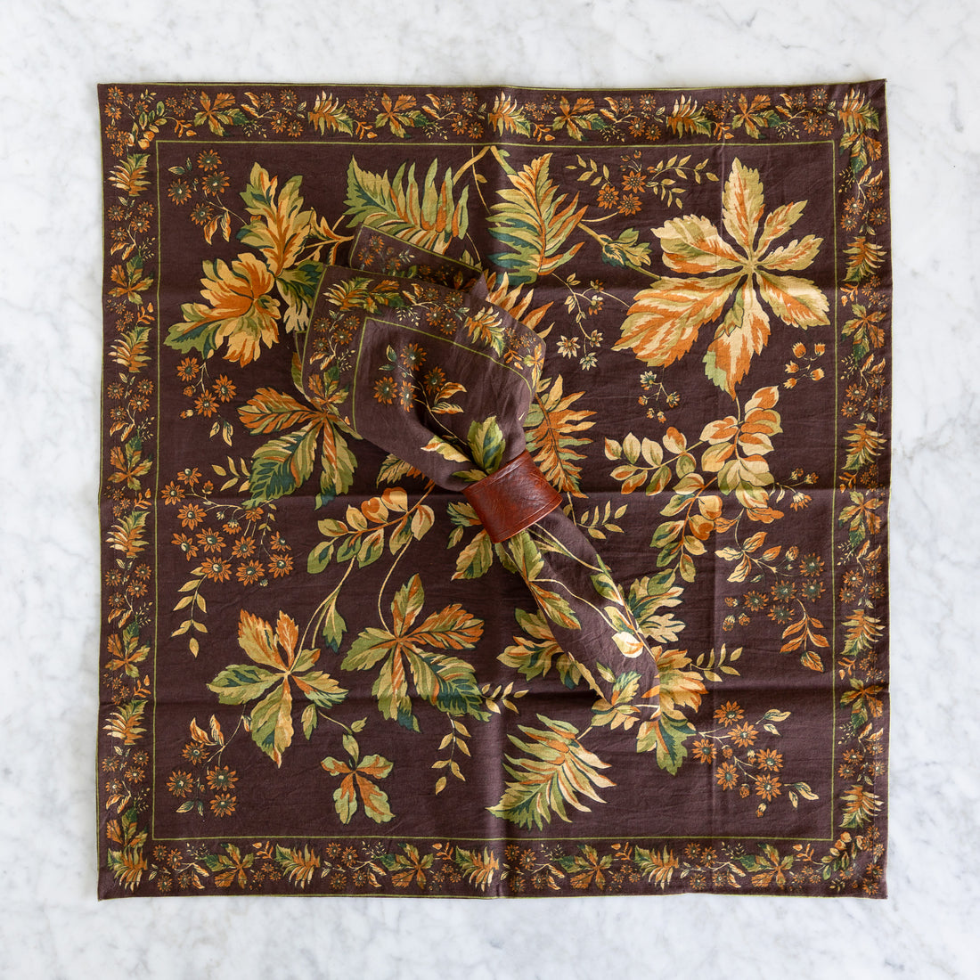 Chocolate Adirondack Napkin