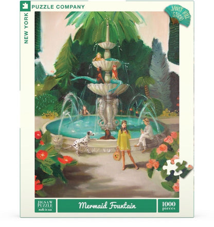 Mermaid Fountain Puzzle