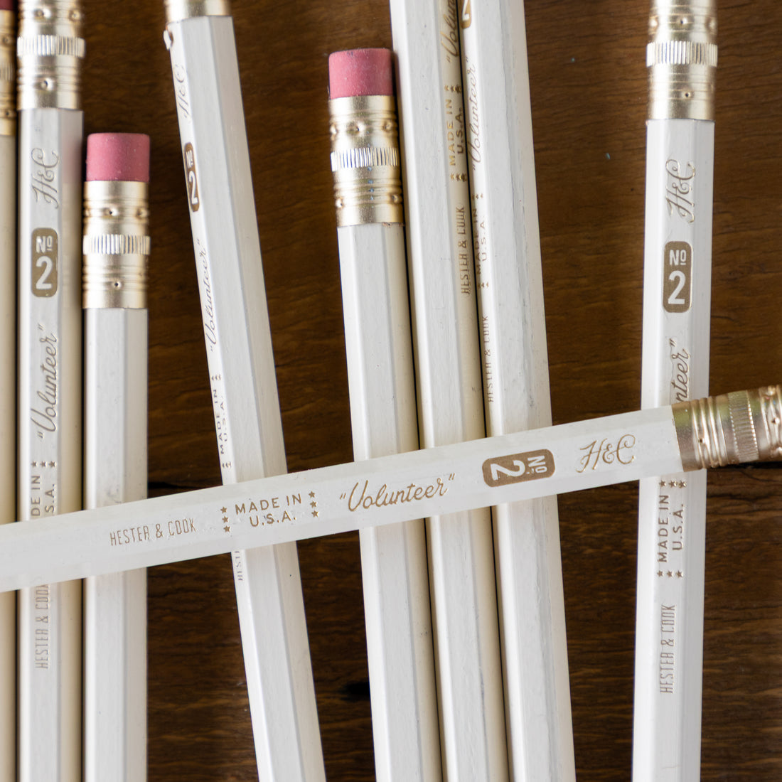 Close up of the Jumbo Hex pencil.