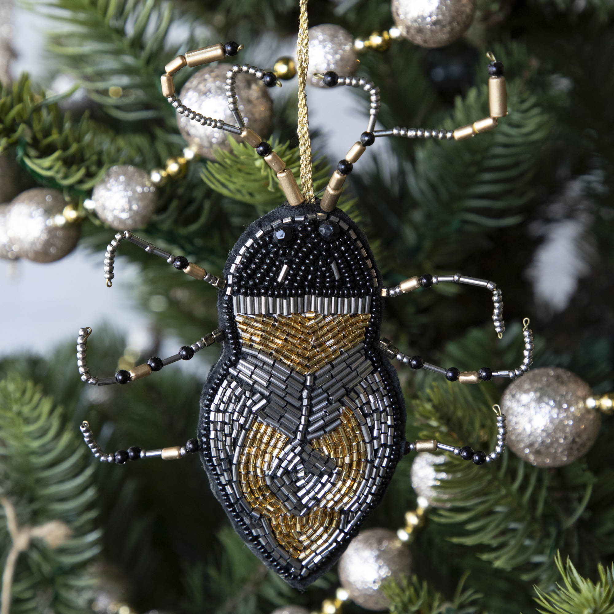 Beaded Insect Ornaments