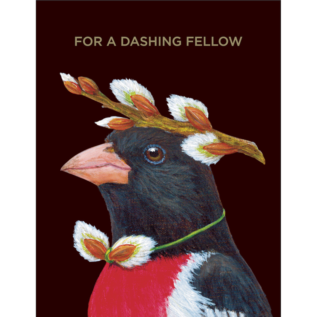 For a Dashing Fellow Card by Hester &amp; Cook, featuring paintings from the USA.