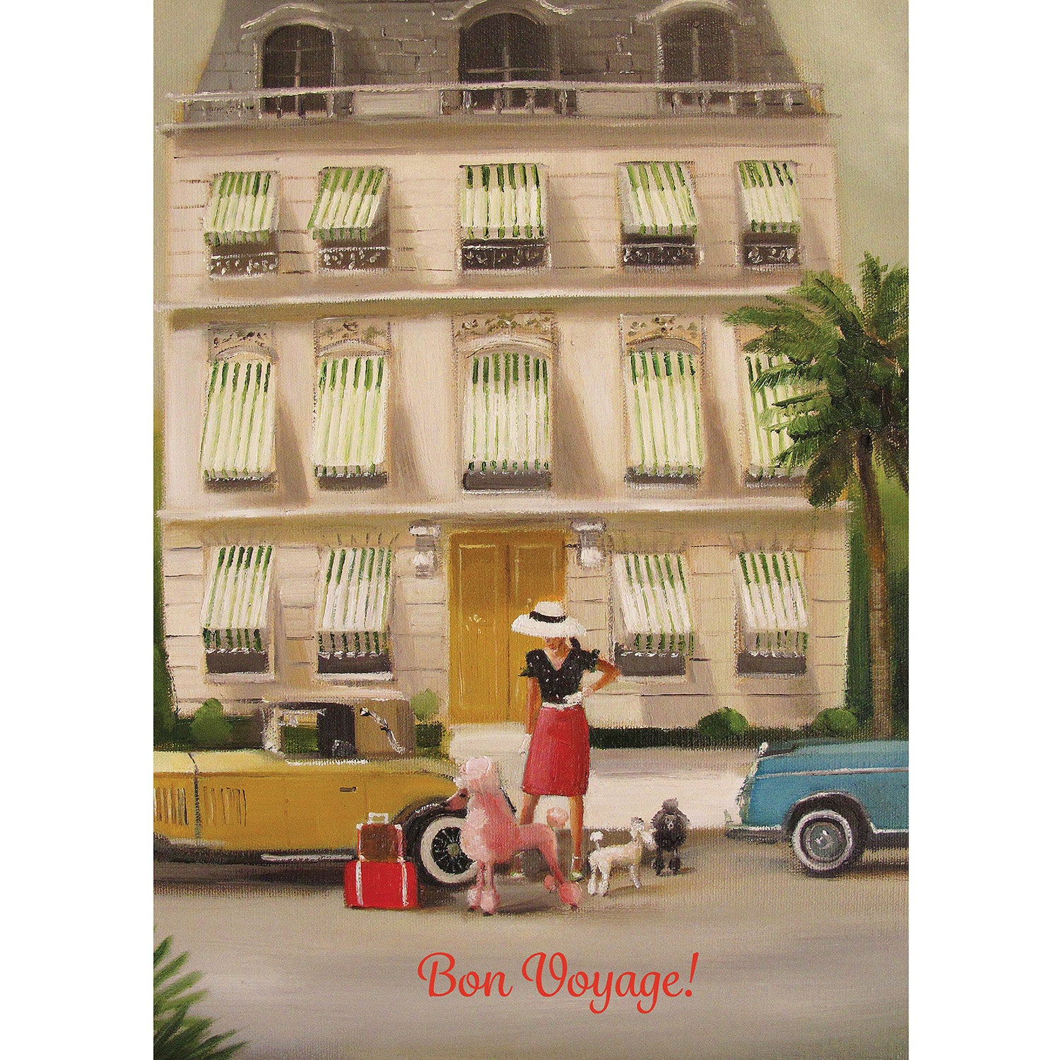 Monte Carlo Hotel Greeting Card