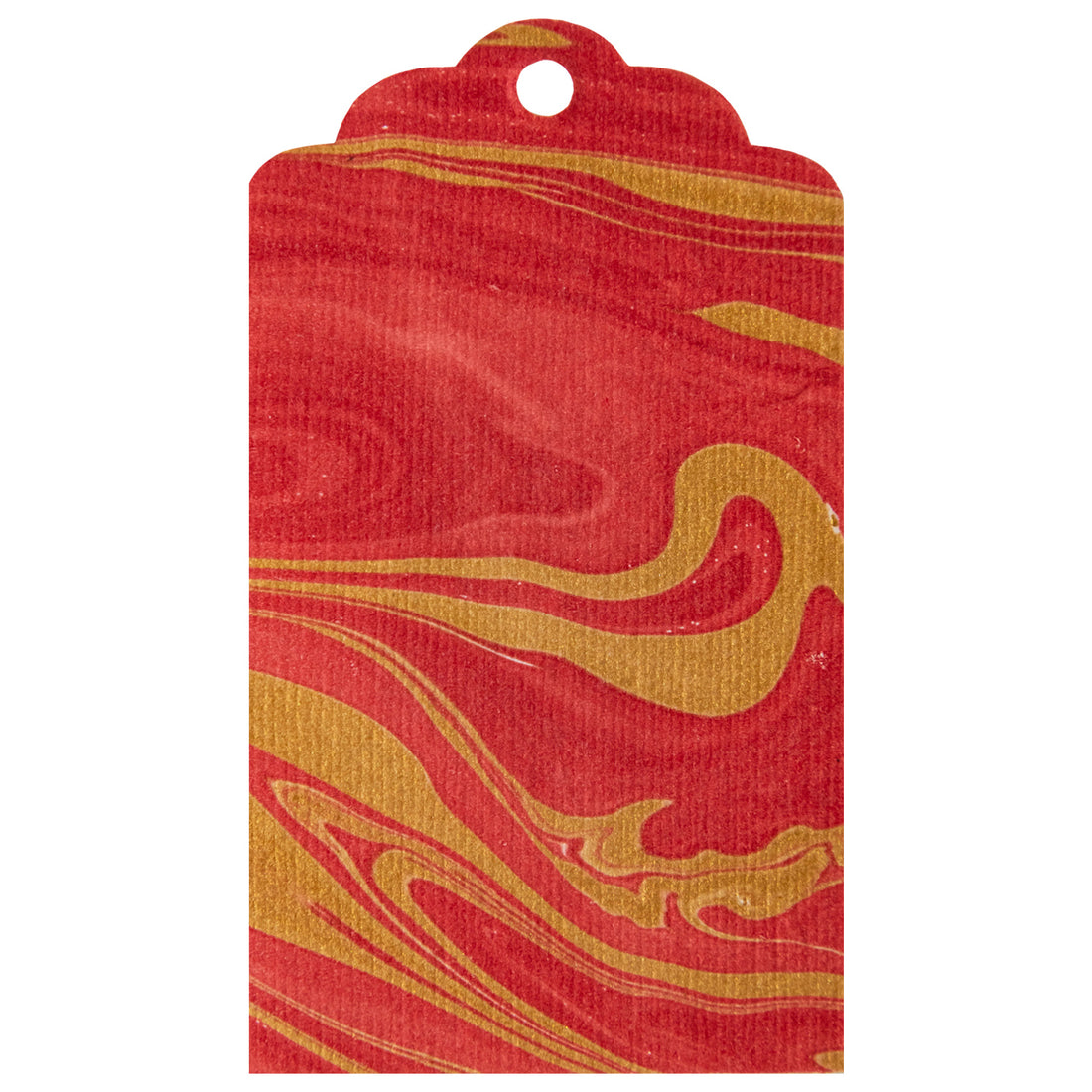 A unique Vein Marbled gift tag made of handmade paper by Hester &amp; Cook.