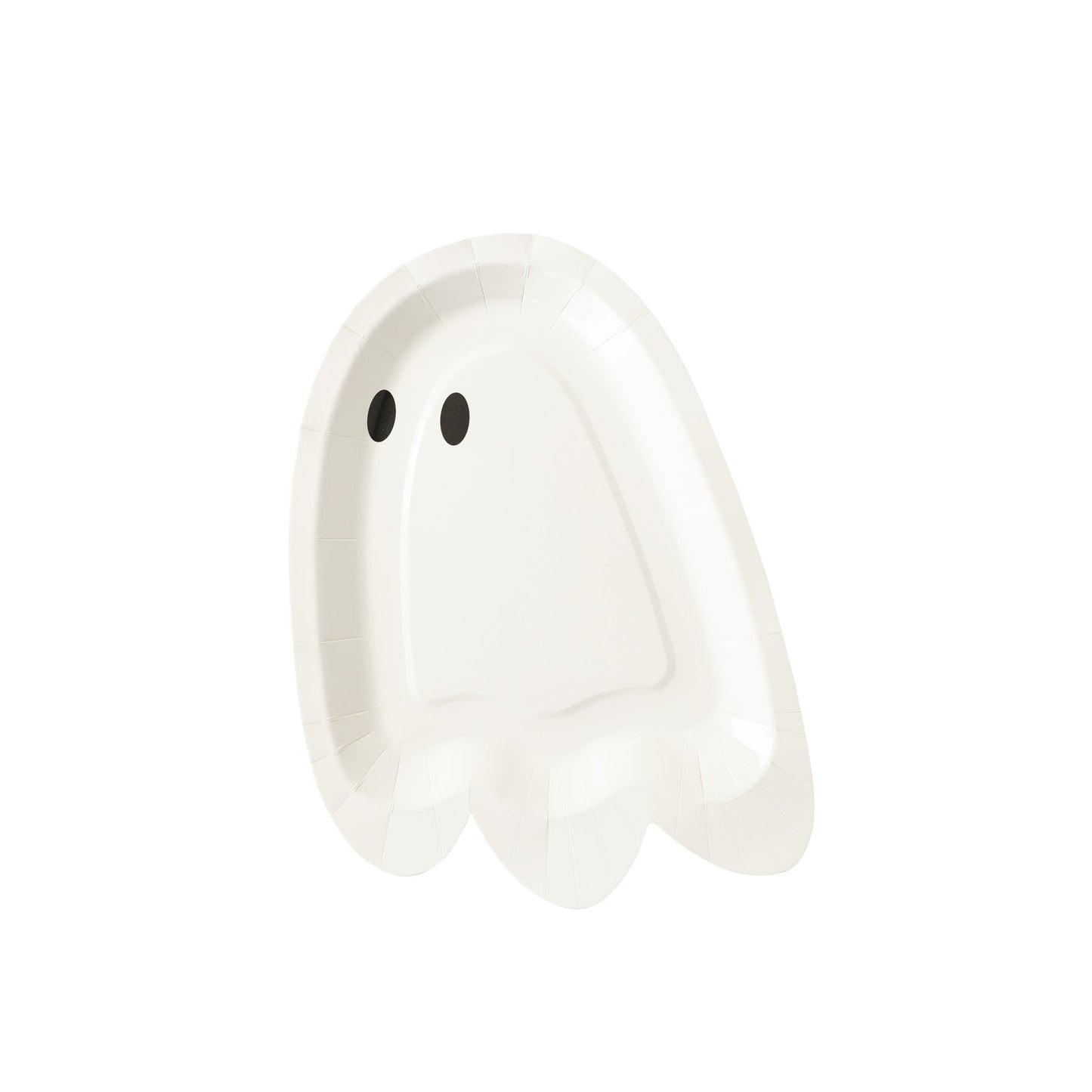 Ghost Shaped Paper Plates