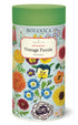Botanica vintage puzzle packaging with floral design and green lid.