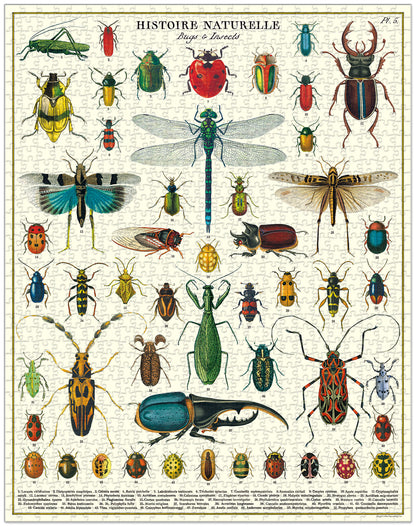 Bugs &amp; Insects 1,000 Piece Puzzle