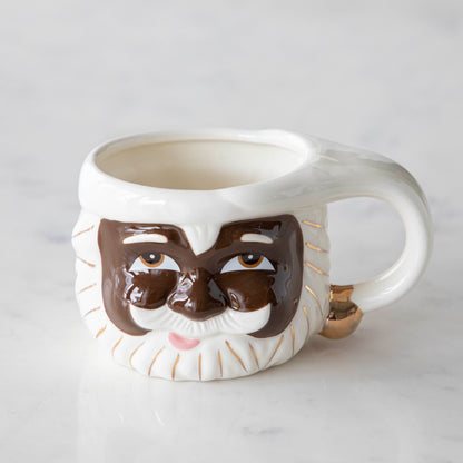 Dark Brown Papa Noel Mug