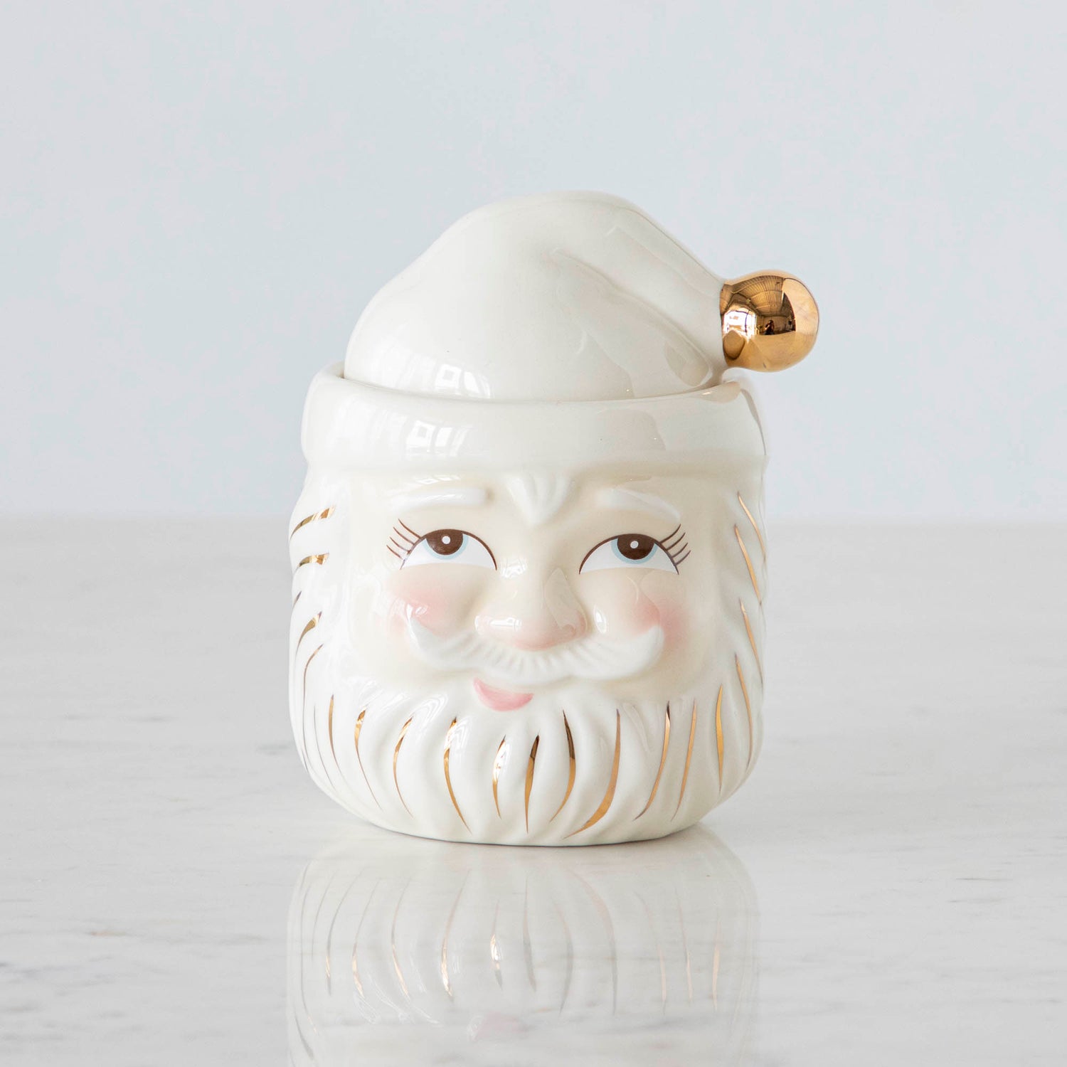 Papa Noel Candy Jar