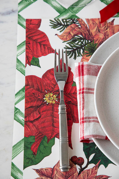 Festive Poinsettias Placemat