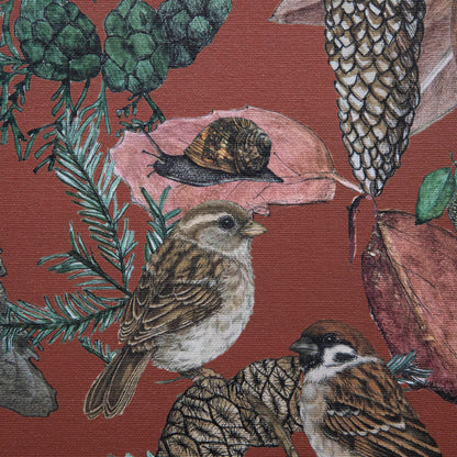 Italian Fall Bird &amp; Floral Placemats