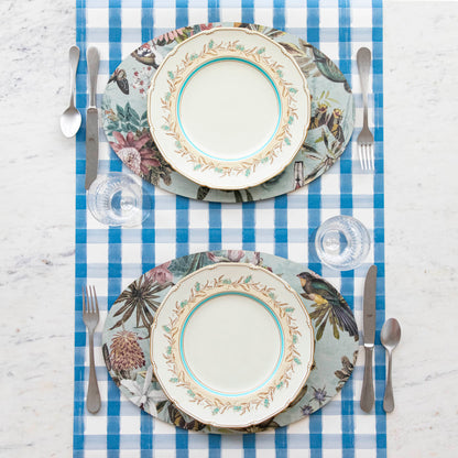 Oval Bright Floral Placemats