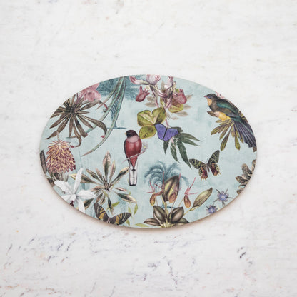 Oval Bright Floral Placemats