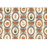Decorative pattern with pumpkins, gourds, and autumn elements on a white background