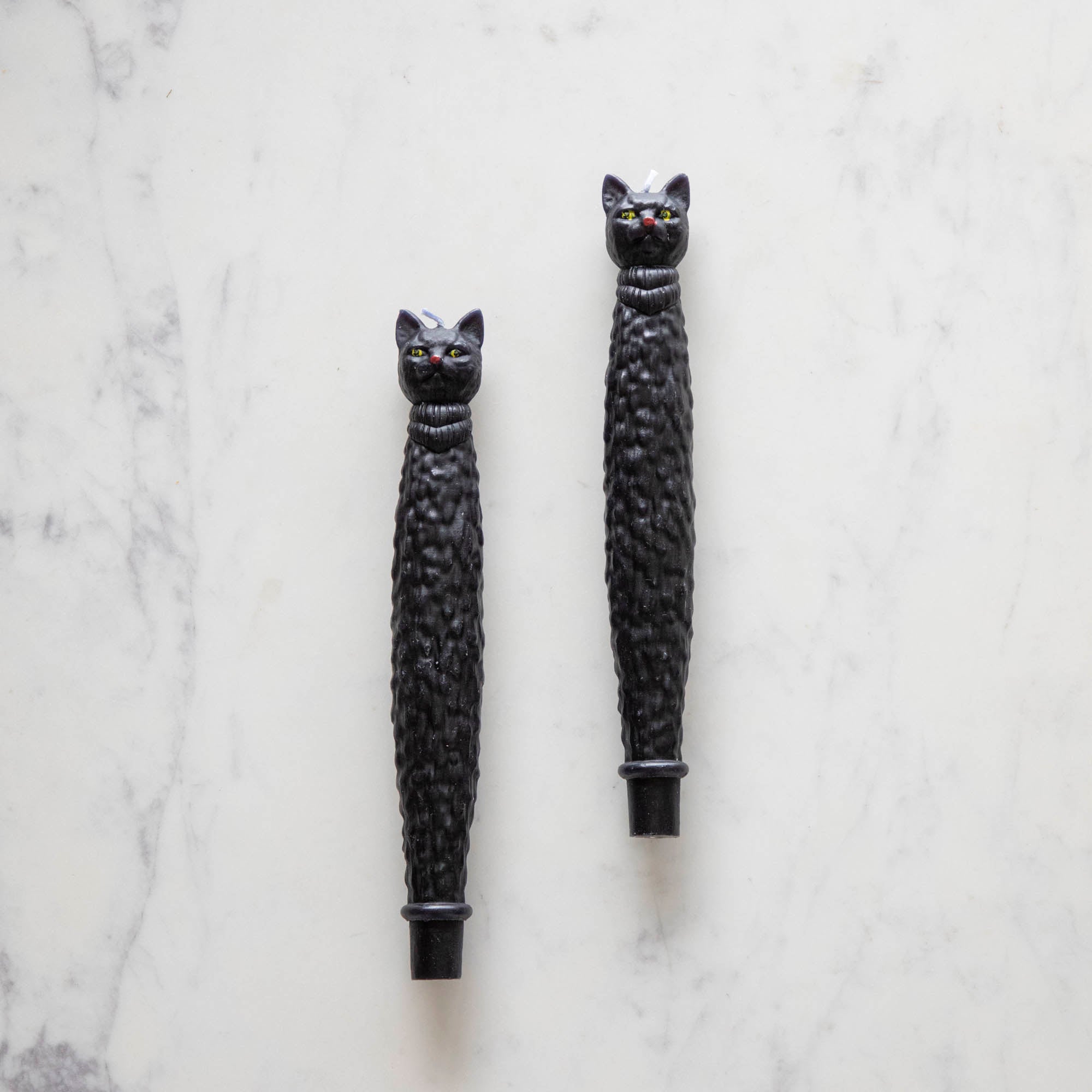 Unscented Cat Taper Candles