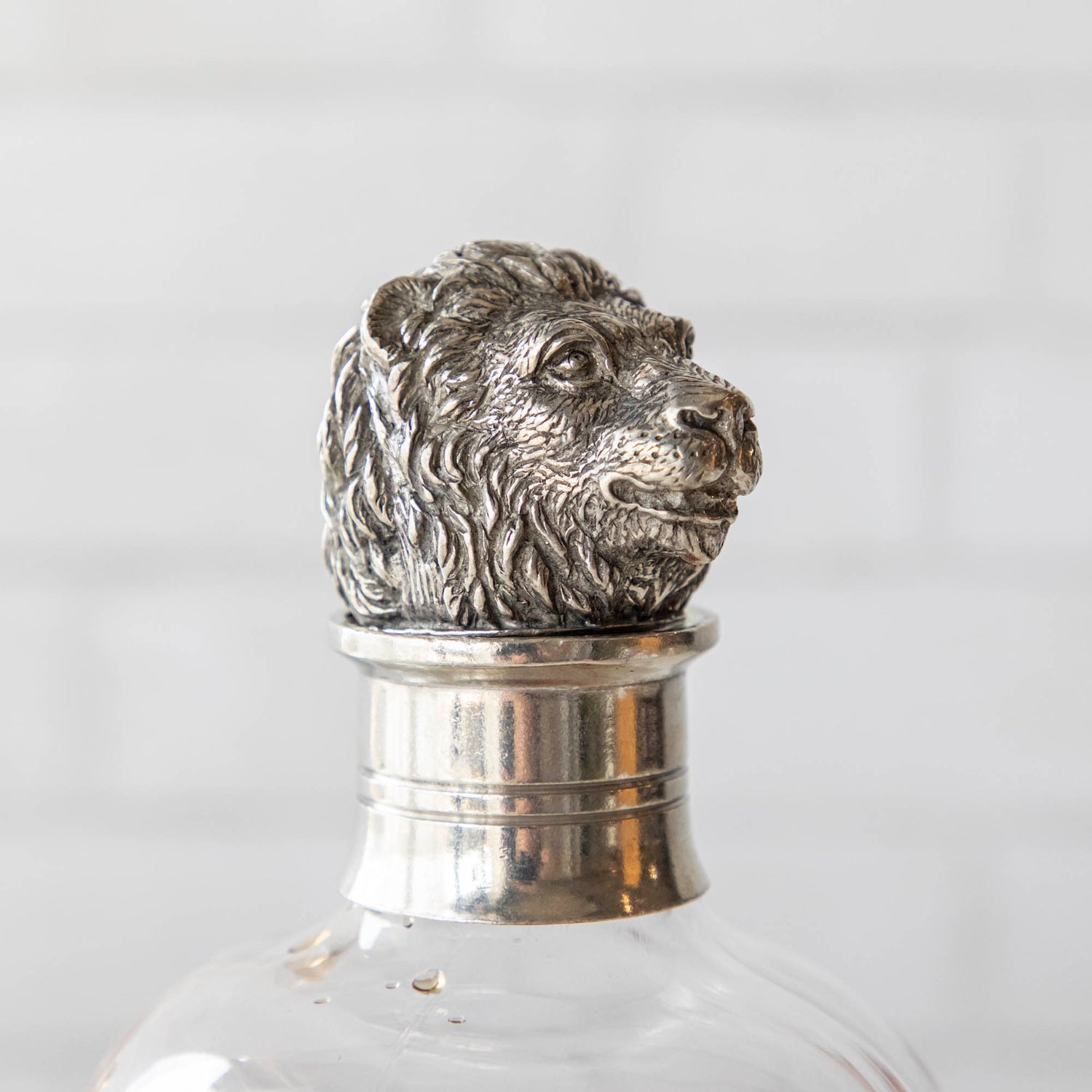 Whisky/Spirit Decanter, Lion
