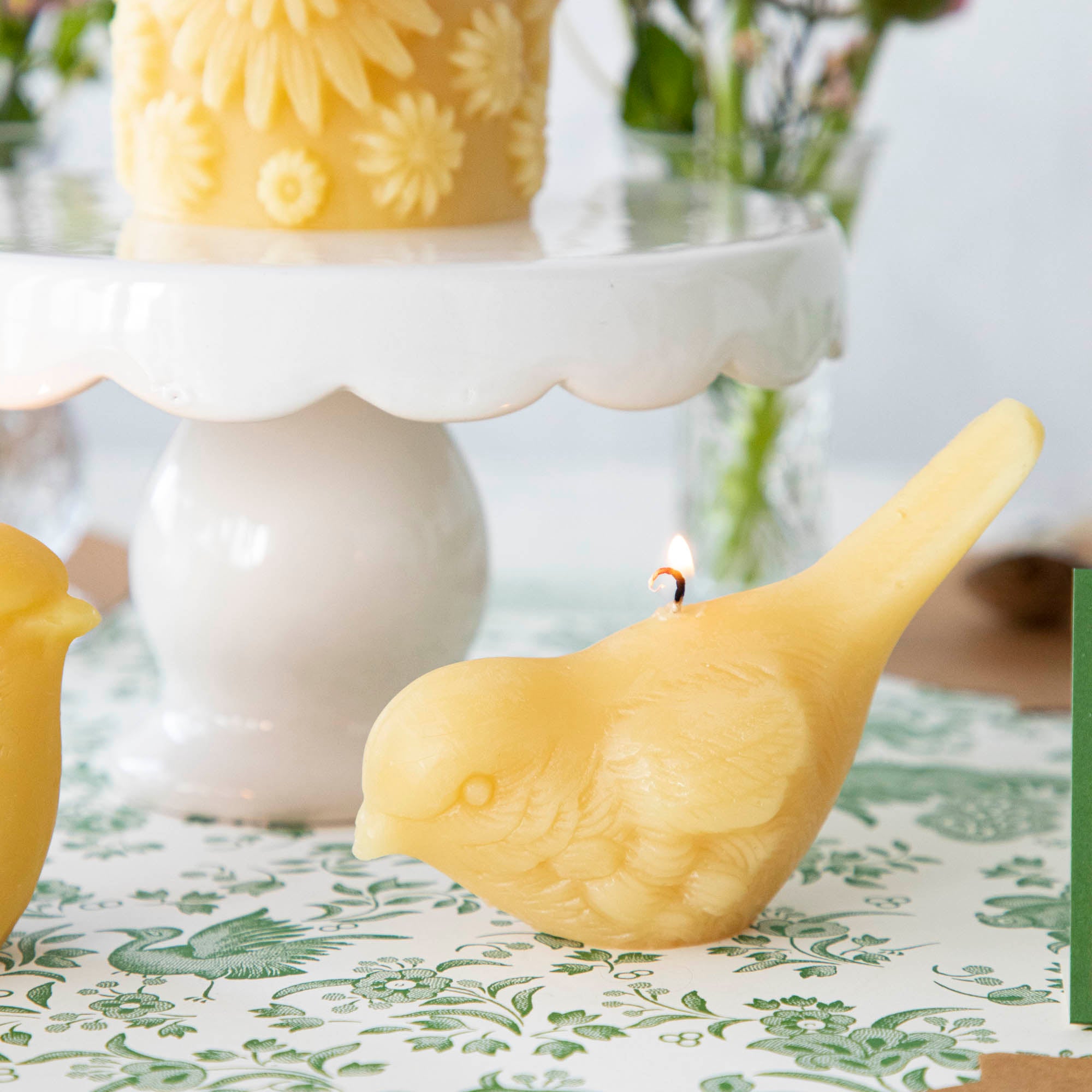 Beeswax Songbirds Candle