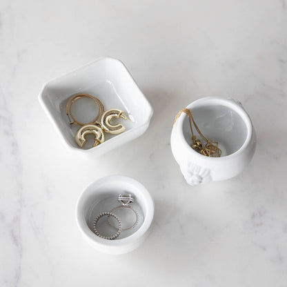 White Porcelain Mini Bowls