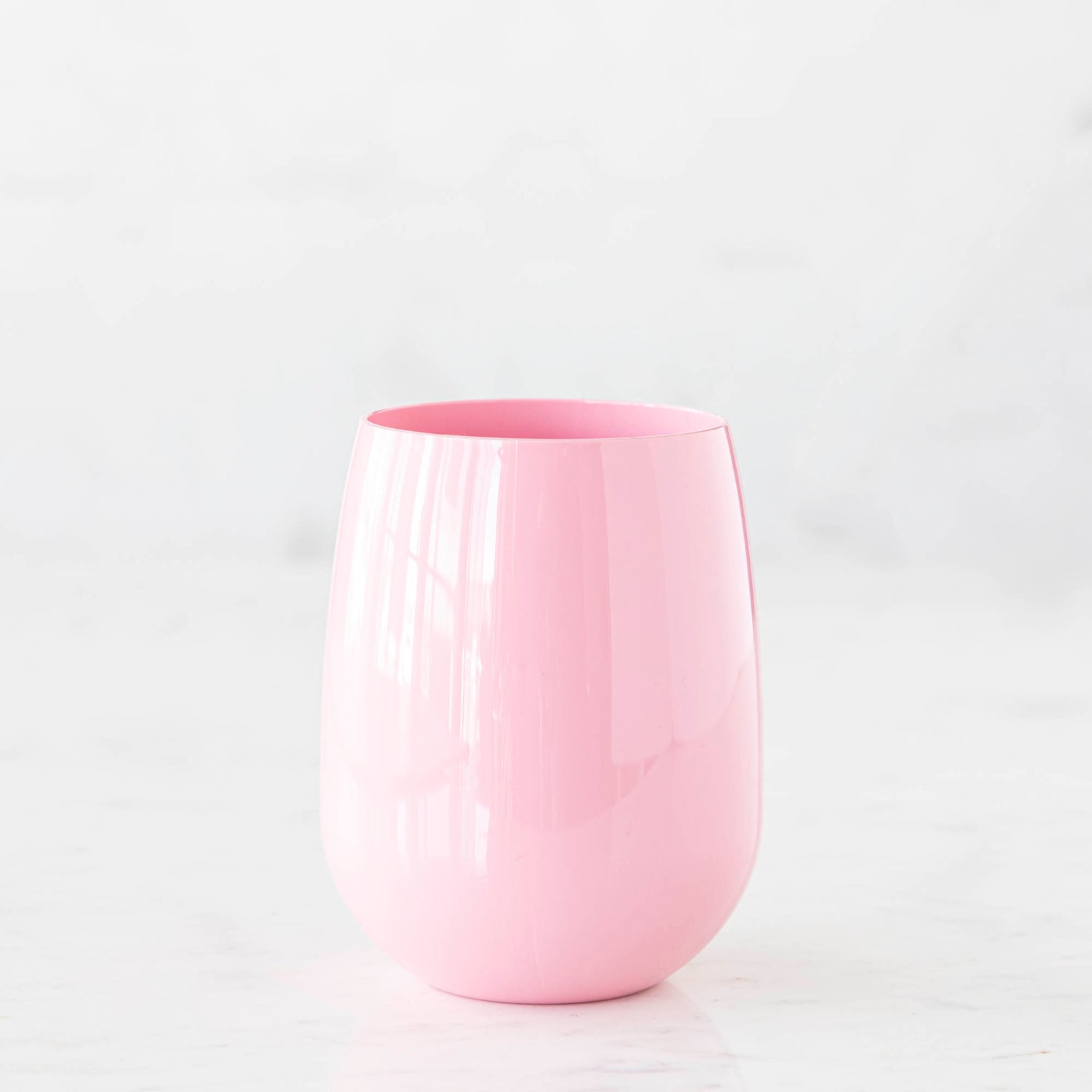 Single Pink SymGlass on white background