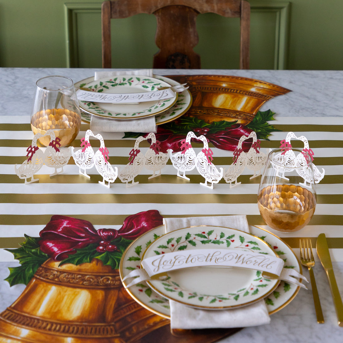 Geese Table Garland
