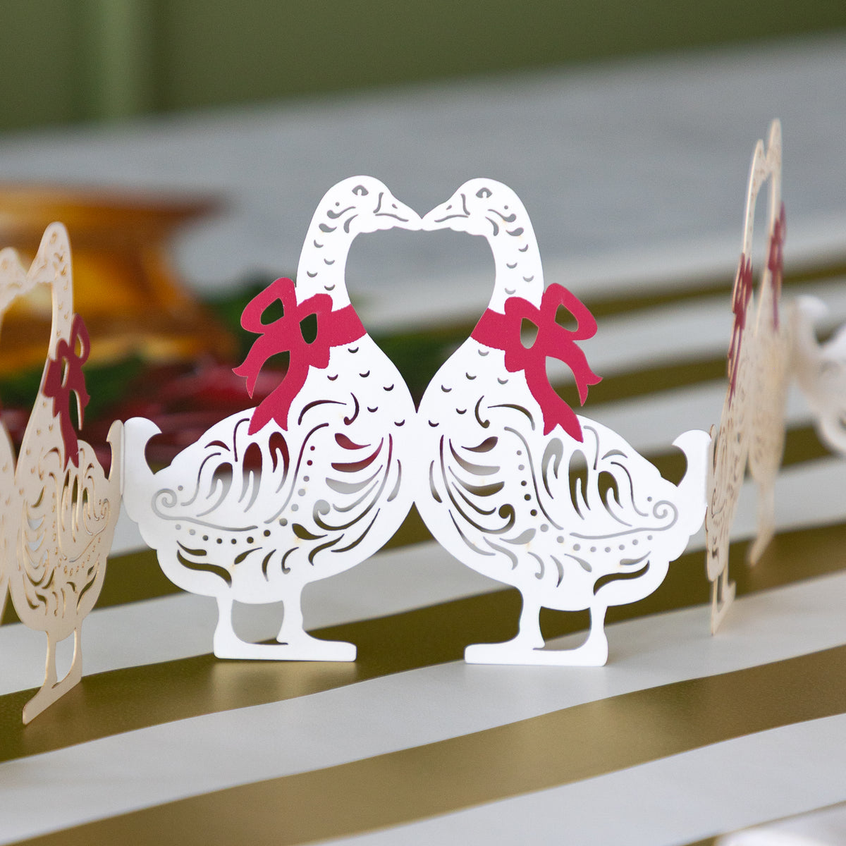 Geese Table Garland