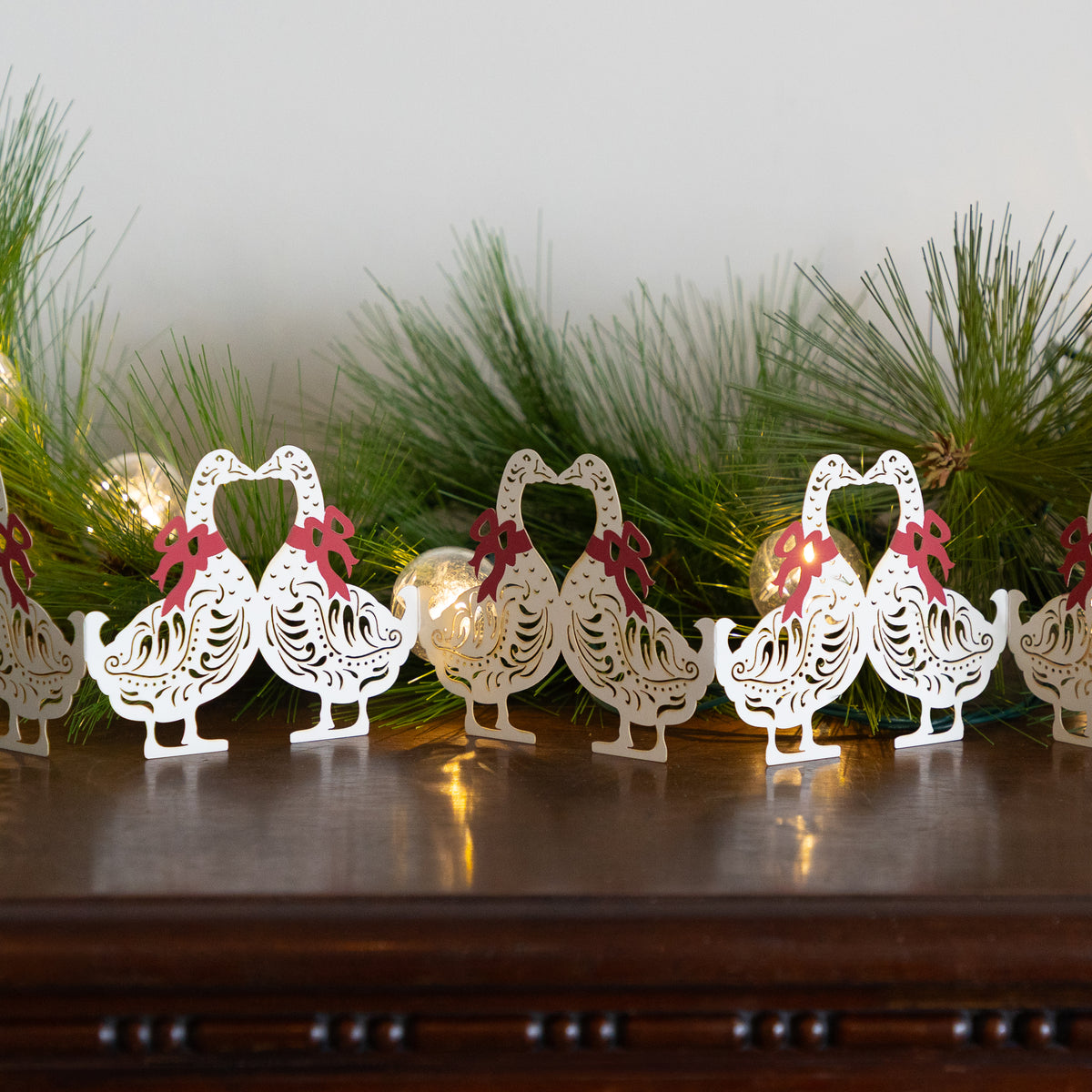 Geese Table Garland