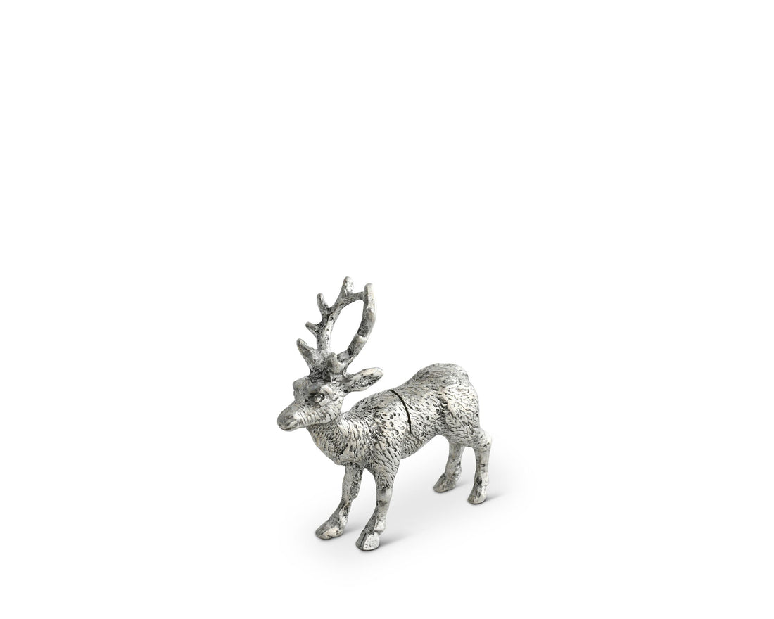 Pewter Deer Place Card Holder