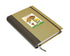 Notebook with an illustration of a mushroom on the cover with the word Foraging printed above it. 