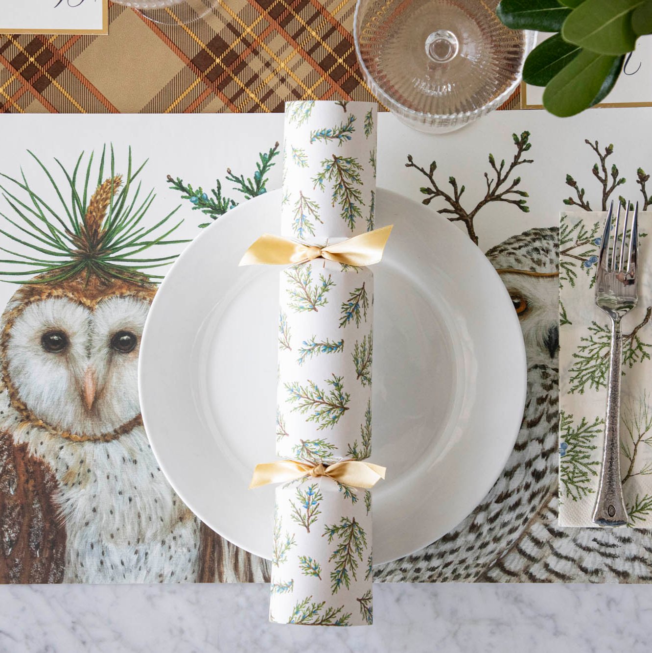 Winter Owls Crackers