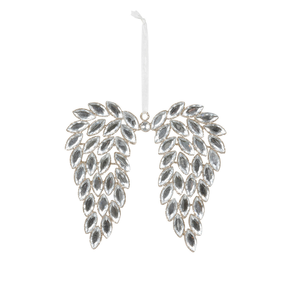 Gem Angel Wing Ornament Hester & Cook